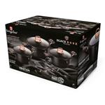 BerlingerHaus Sada hrnců Black Rose Collection, 10 ks