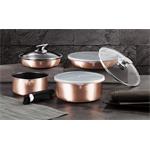 BerlingerHaus Sada nádobí s odnímatelnou rukojetí 12 ks Rosegold Metallic Line