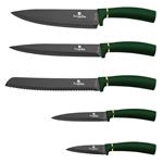BerlingerHaus Sada nožů v magnetickém stojanu Emerald Collection, 6 ks
