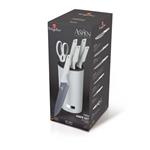 BerlingerHaus Sada nožů ve stojanu 7 ks Aspen Collection