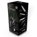 BerlingerHaus Sada nožů ve stojanu 8 ks Emerald Collection BlackSmith