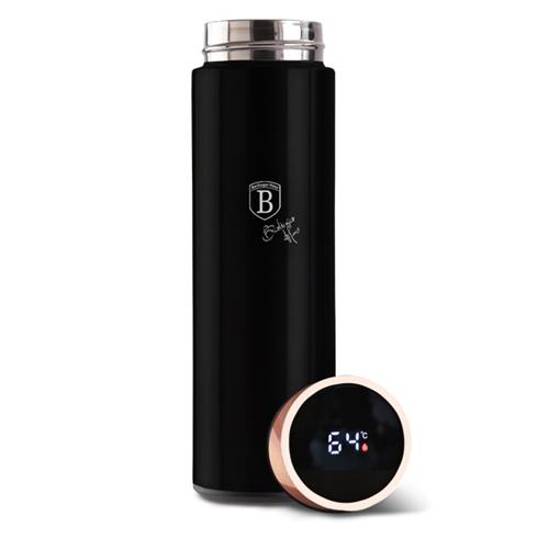 BerlingerHaus Termoska nerez s LED displejem 450 ml Black Rose Collection