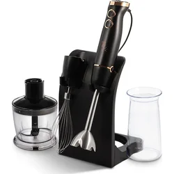 BerlingerHaus Tyčový mixér s příslušenstvím Black Rose Collection 5v1