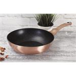BerlingerHaus WOK s mramorovým povrchem Rosegold Metallic Line, 28 cm