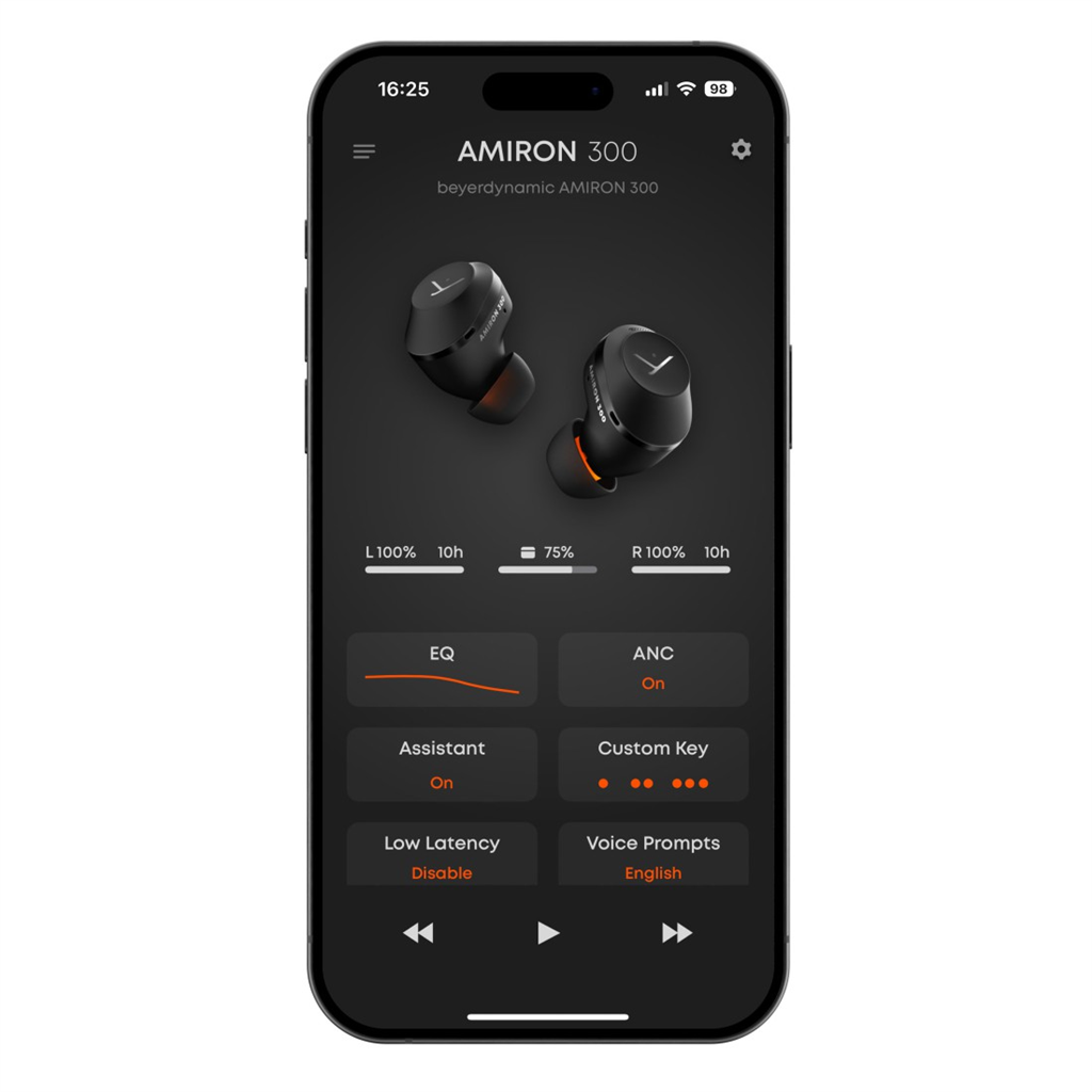 Beyerdynamic AMIRON 300. čierna