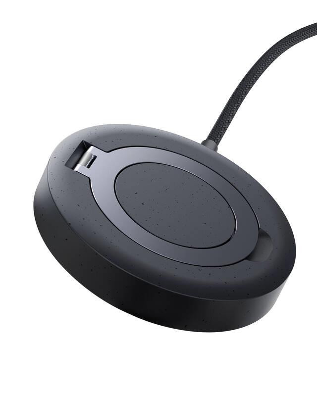 Bezdrátová nabíjecí magnetická podložka Baseus Simple Mini4 Qi2 15W černá