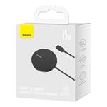 Bezdrátová nabíječka do sítě Baseus Simple Mini3 15W USB-C černá