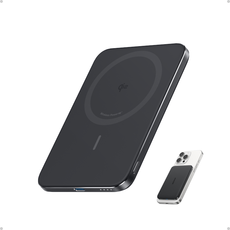 Bezdrátová powerbanka Anker Nano 5000mAh, 20W černá