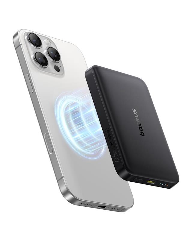 Bezdrátová powerbanka Baseus EnerFill FM12 Qi2 10000mAh, 22,5W černá
