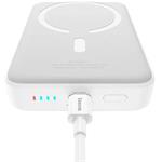 Bezdrátová powerbanka Baseus Magnetic Mini Air 10000mAh, 20W bílá