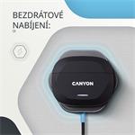Bezdrátová stereo sluchátka True wireless Hexagon 7, bílo/béžová