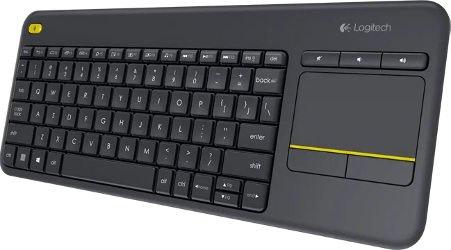 Bezdrôtová dotyková klávesnica Logitech K400 Plus - SK/SK