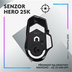 Bezdrôtová herná myš Logitech G502 X PLUS RGB, čierna