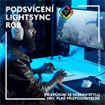 Bezdrôtová herná myš Logitech G502 X PLUS RGB, čierna