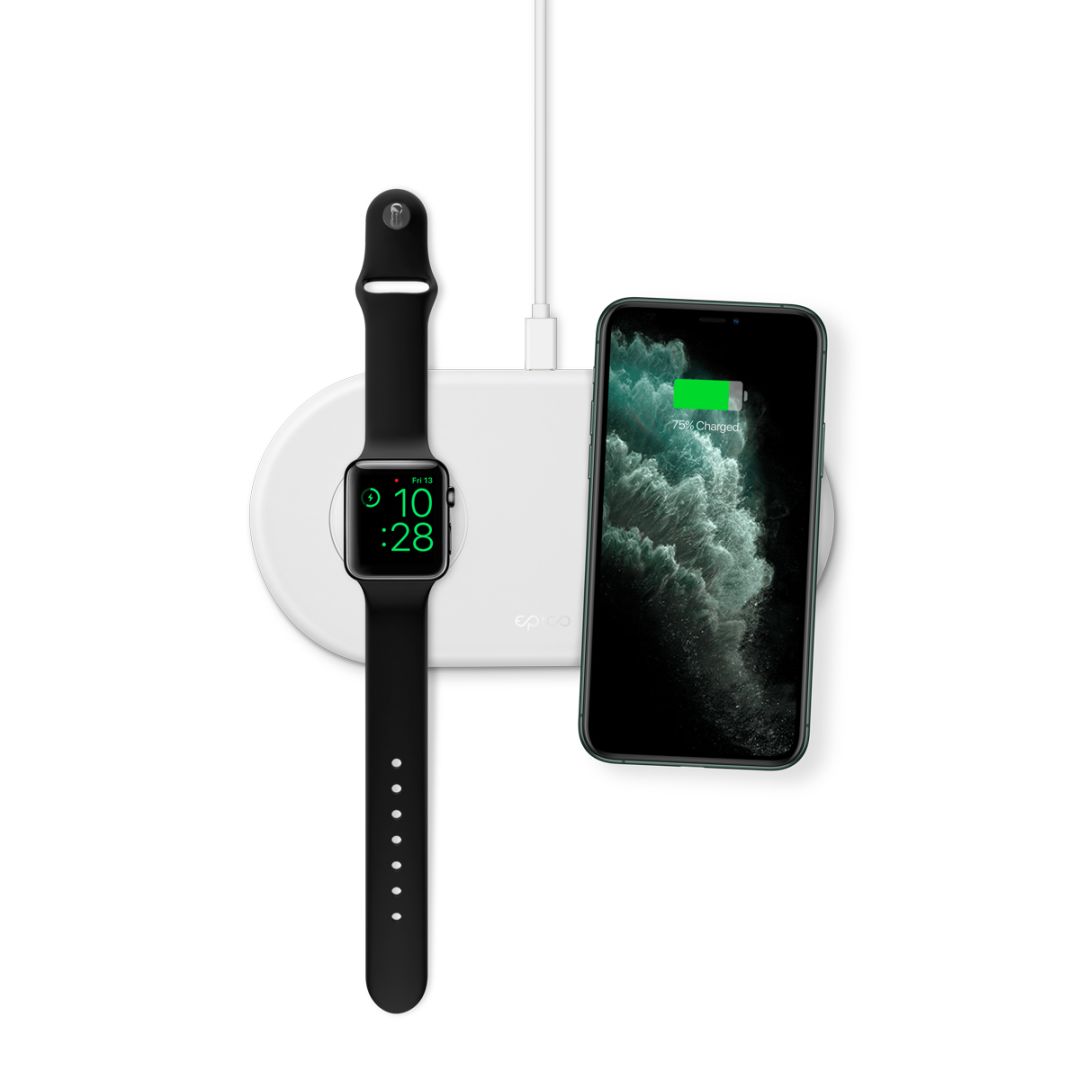 Bezdrôtová nabíjacia základňa Epico (pre Apple Watch a iPhone)