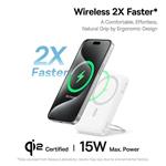 Bezdrôtová powerbanka Baseus PicoGo Qi2 5000mAh, 20W biela