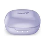 Bezdrôtové slúchadlá Genius TWS HS-M905BT, fialové
