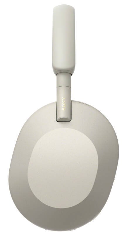 Bezdrôtové slúchadlá Sony WH-1000XM5 strieborné