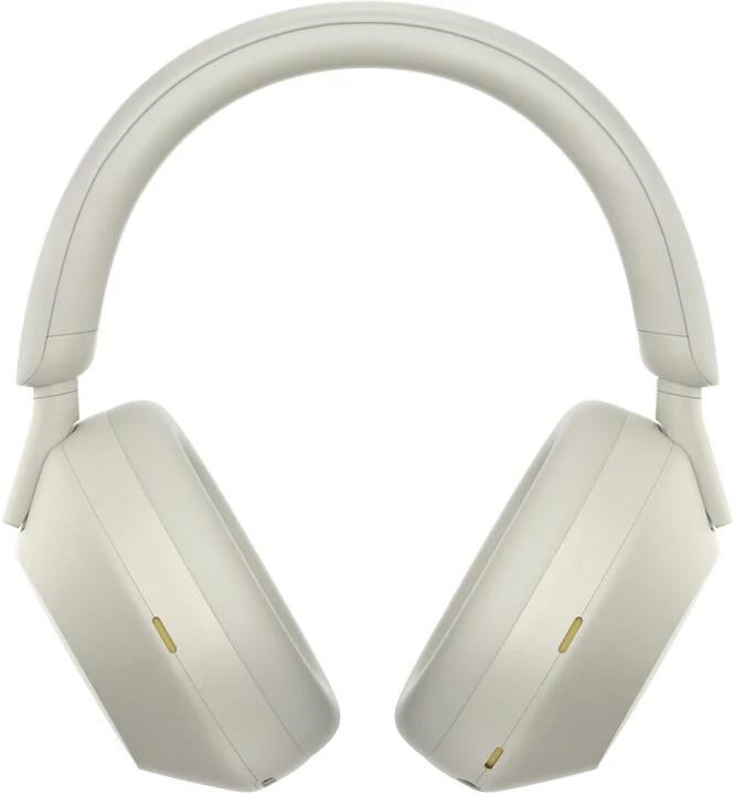 Bezdrôtové slúchadlá Sony WH-1000XM5 strieborné