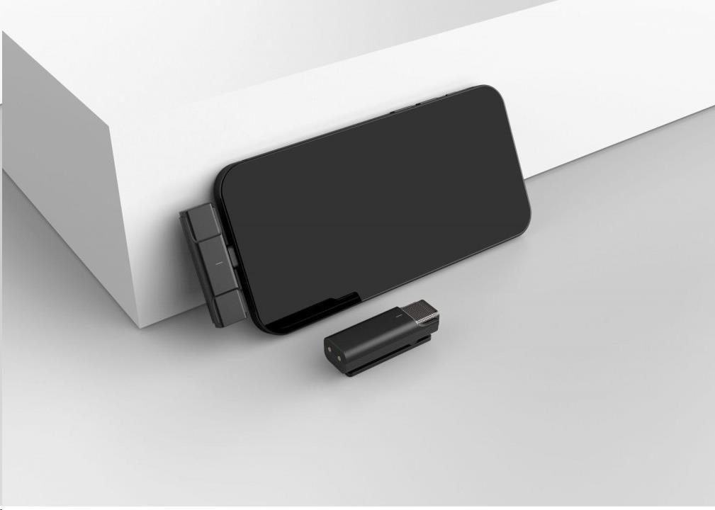 Bezdrôtový mikrofón Viking s klipom M302, konektor USB-C