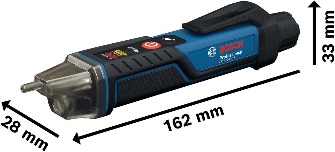 Bezkontaktná skúšačka napätia BOSCH GVD 1000-17 (0.601.077.000)