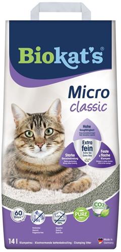 Biokat's Micro Classic 14l stelivo pro kočky