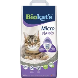 Biokat's Micro Classic 14l stelivo pro kočky