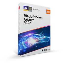 Bitdefender Family pack 2 roky, 15 zařízení