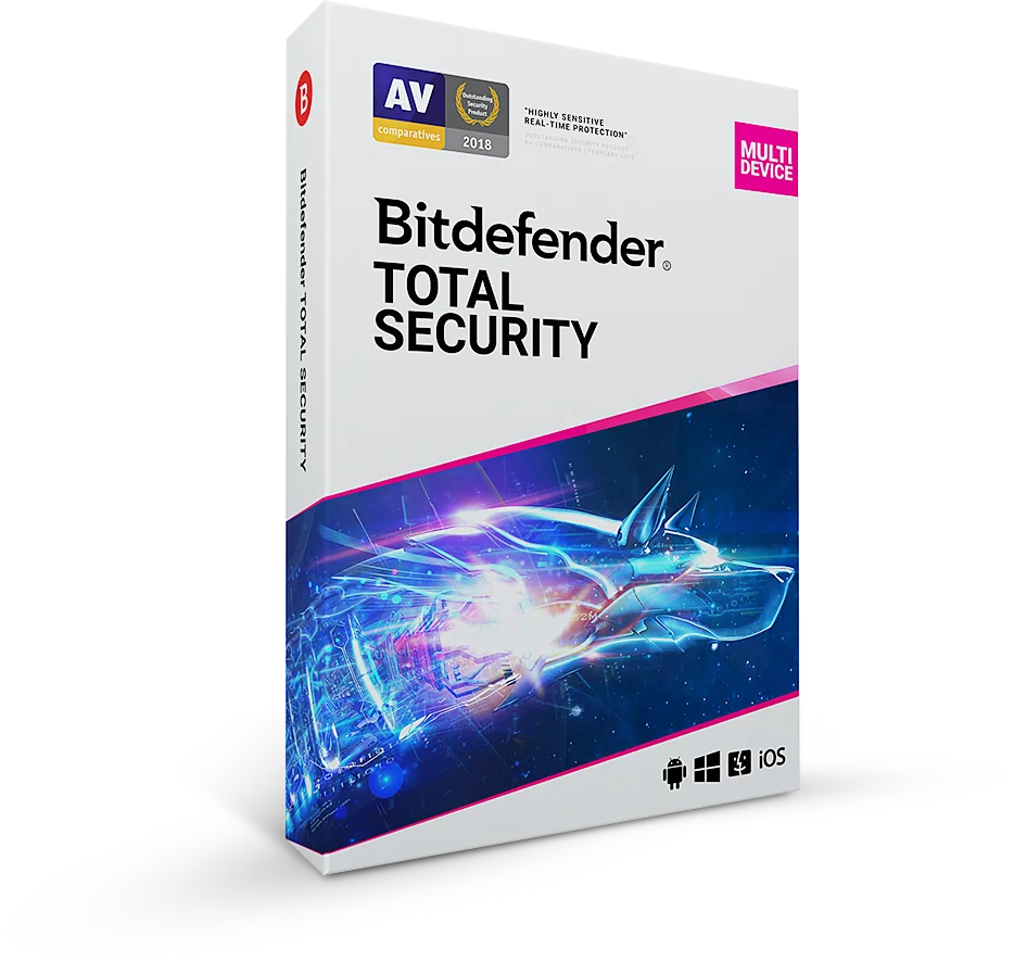 Bitdefender Total Security 2 roky, 10 zariadeniu TS01ZZCSN2410LEN