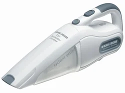 Black&Decker DV7205N Vysavač AKU, 7.2V, 12 minut provozu, nádoba 0.7l, dvojitý filtrační systém