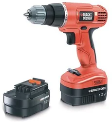 Black&Decker EPC12CAB Vrtačka aku Set, 12V, 11Nm, 750 ot/min, 2 Aku + vysavač do auta Black&Decker ACV120