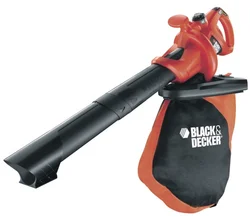 Black&Decker GW2610V Vysavač listí, 2600W, 11m3/h, funkce foukání, nastavitelná rychlost 290km/h, 35l koš