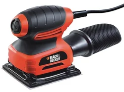 Black&Decker KA320EKA Bruska vibrační, 220W, vibrace 32 000 kmit/m, rychloupínací svorka, excentricita 1.6mm