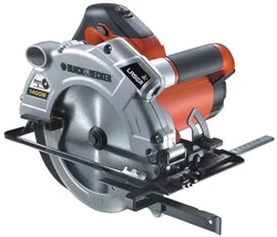 Black&Decker KS1400L Pila kotoučová, 1400W, 5000 ot/min, laser paprsek, možnost odsávání prachu, kotouč až 190mm