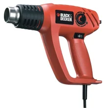Black&Decker KX2000K Pistole horkovzdušná, 2000W, teplota od 50 do 600°C, průtok 650l/min, kufřík