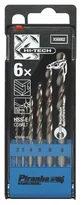 Black&Decker X56002 Vrtáky sada, 6-dílná, Cobalt do kovu 2-8mm