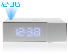 BLAUPUNKT rádiobudík CRP8WH, FM PLL, projekční, USB, bílý