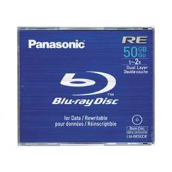 BLUE-RAY-RE Panasonic LM-BE50DE Blue-Ray disk, BD-RE 2x, 50GB