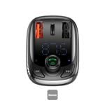 Bluetooth FM vysielač Baseus S13 v tvare T, čierny