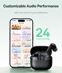 Bluetooth slúchadlá Baseus Bass BP1 NC, čierne