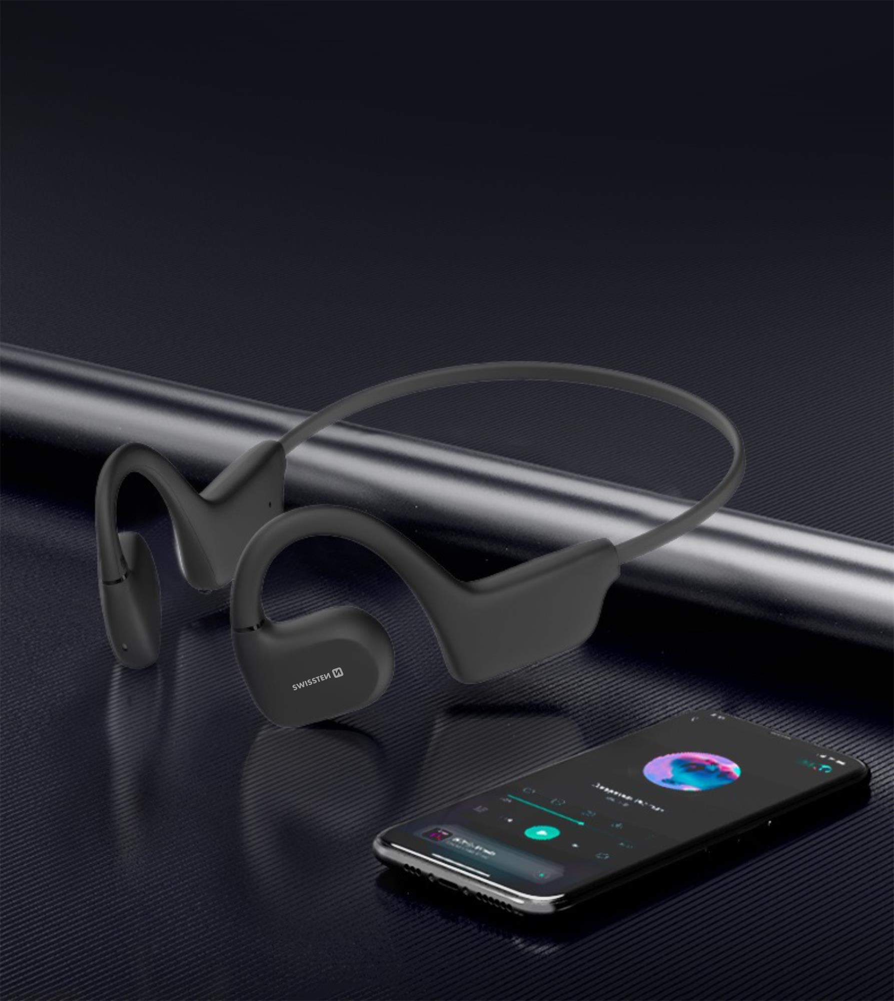 Bluetooth slúchadlá Swissten typu Open Ear