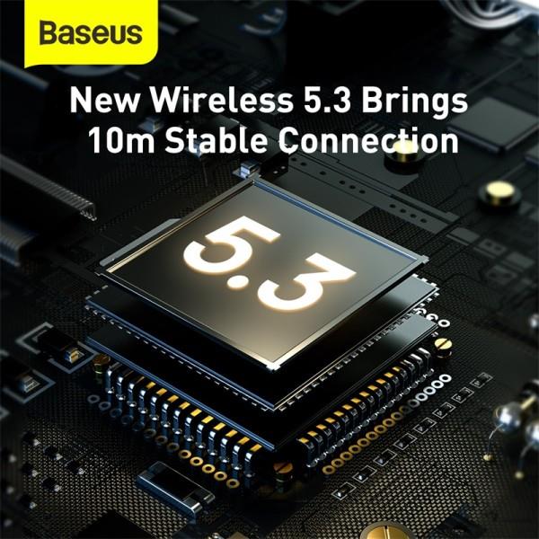 Bluetooth sluchátka Baseus Encok D02 Pro bílá