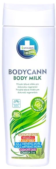 BODYCANN Prírodné telové mlieko pre citlivú pokožku 250ml