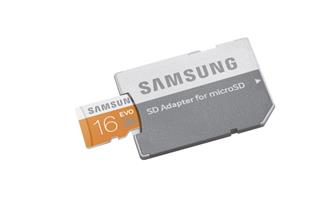 Bonus Samsung Micro SDHC 16GB Class 10 EVO