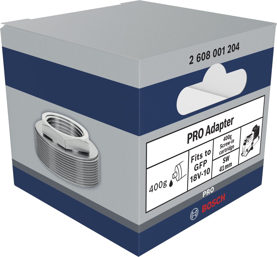 BOSCH Adaptér PRO, pro mazací pistole, 400 g, šroubovací kartuše (2.608.001.204)