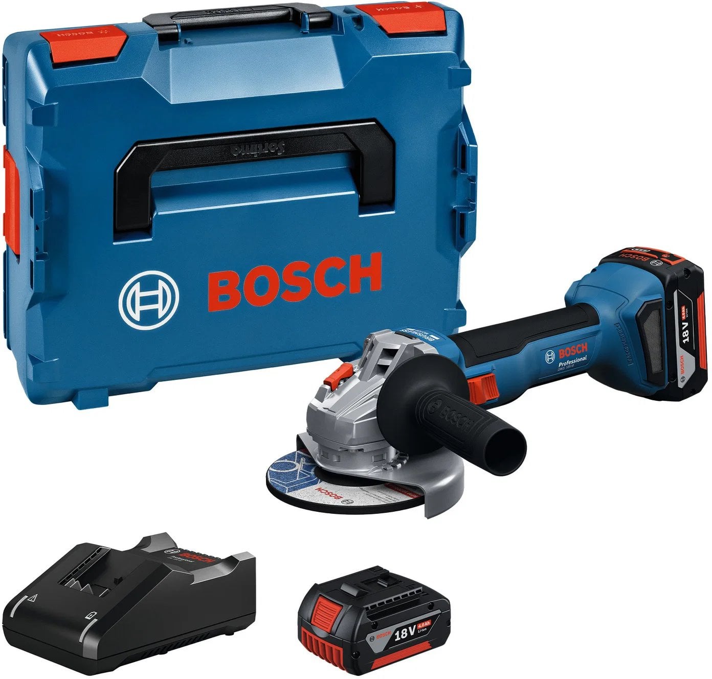 BOSCH Akumulátorová úhlová bruska PRO GWS 18V-8 (0.601.9N9.002)