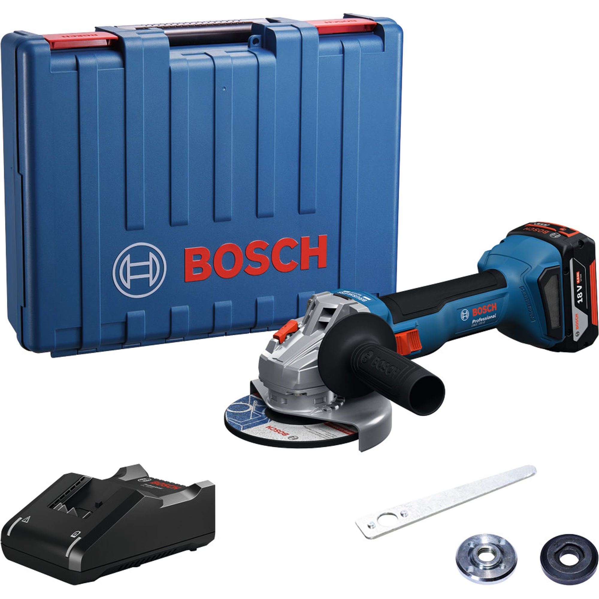 BOSCH Akumulátorová úhlová bruska PRO GWS 18V-8 (0.601.9N9.021)