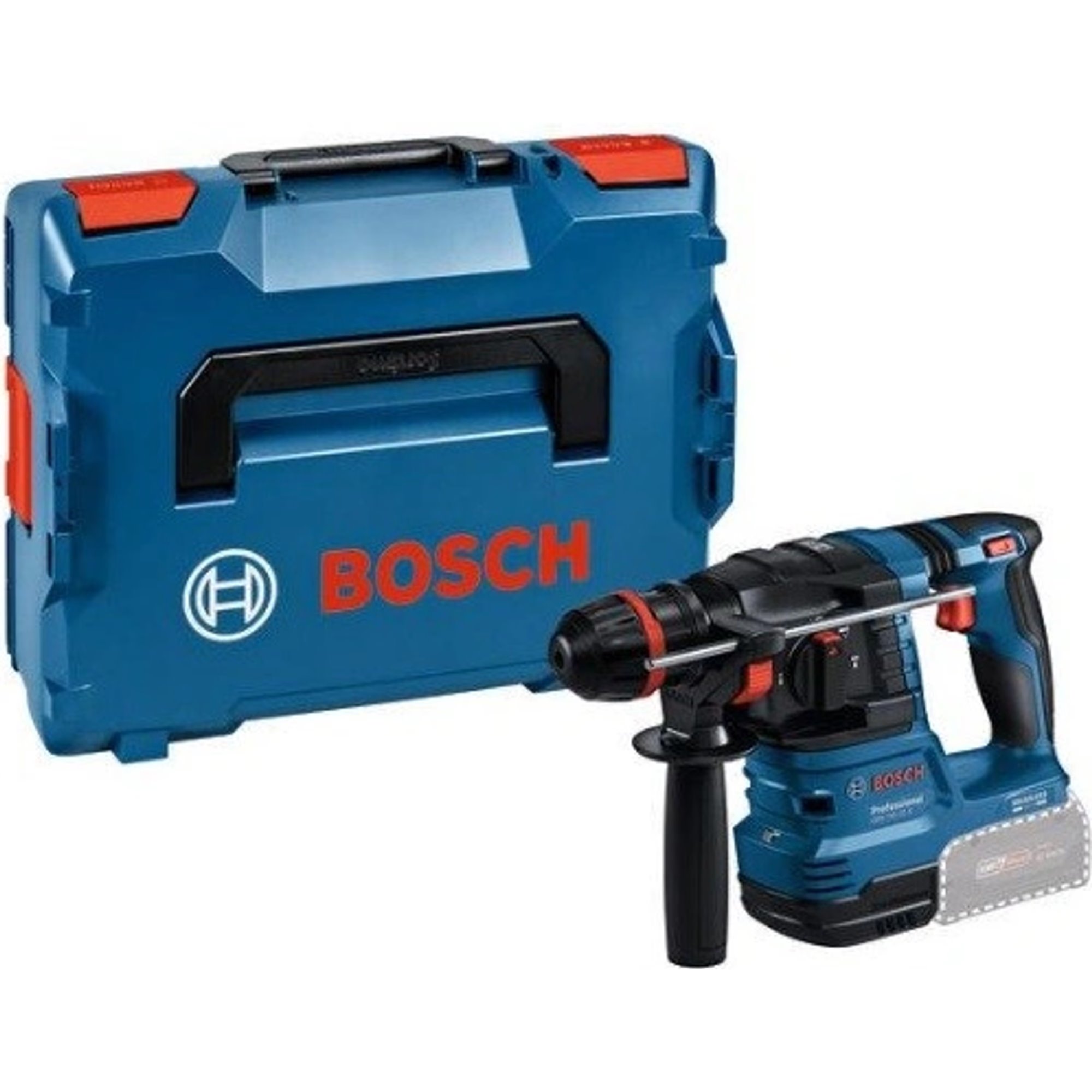 BOSCH Akumulátorové vrtací kladivo s ONECHUCK GBH 18V-22 X + L-BOXX (0.611.924.102)
