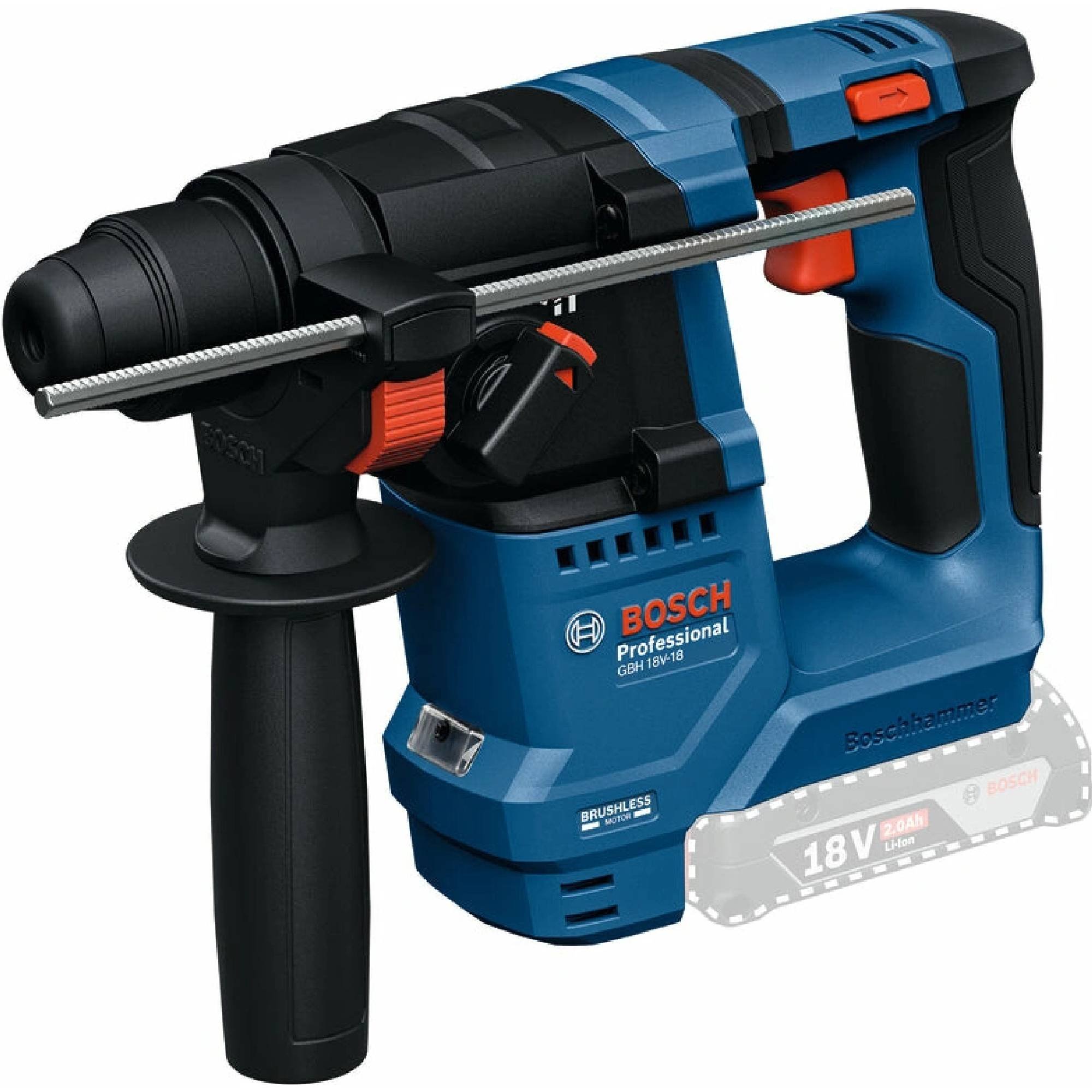 Bosch Akumulátorové vrtací kladivo s SDS plus GBH 18V-18 (0.611.927.000)