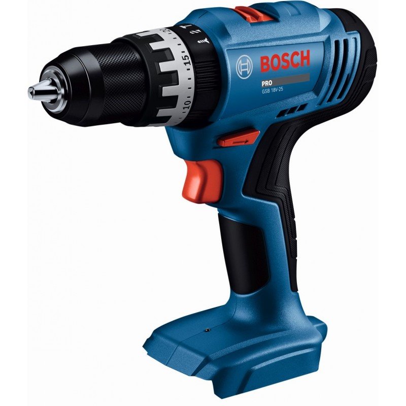 BOSCH Akumulátorový příklepový vrtací šroubovák PRO GSB 18V-25 (0.601.9K9.304)